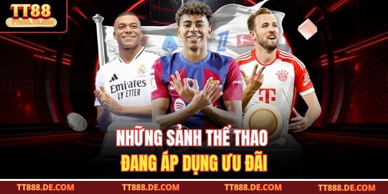 Những sảnh thể thao đang áp dụng ưu đãi